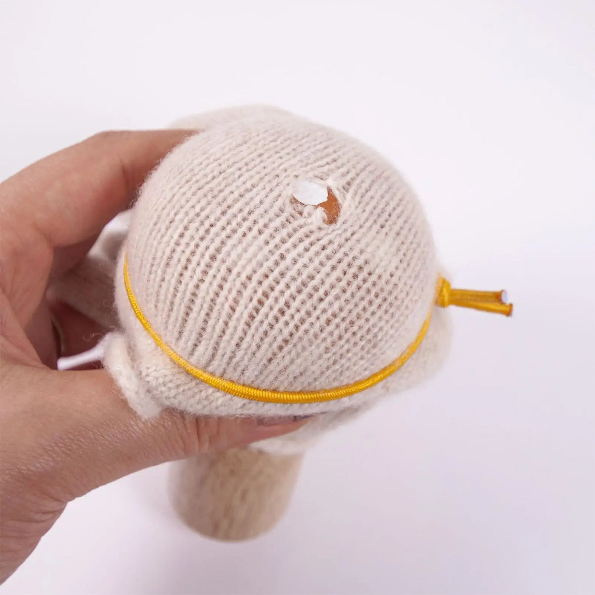 Wooden Mushroom Darning Kit Loom Complete Craft Supplies Sock Repair Kit Mending Tool For Embroidery DIY Crafts Clothes Fabric