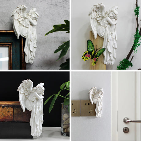 Angel Door Frame Ornament Resin Home Decor