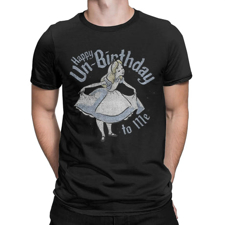 Happy Un-Birthday To Me Alice In Wonderland T-Shirts Cotton Tees