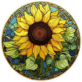 Golden Sunflower Wooden Jigsaw Puzzle