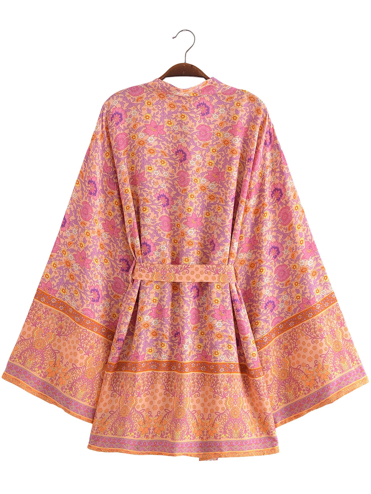 Boho Cover Ups Short Kimono