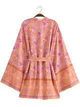 Boho Cover Ups Short Kimono