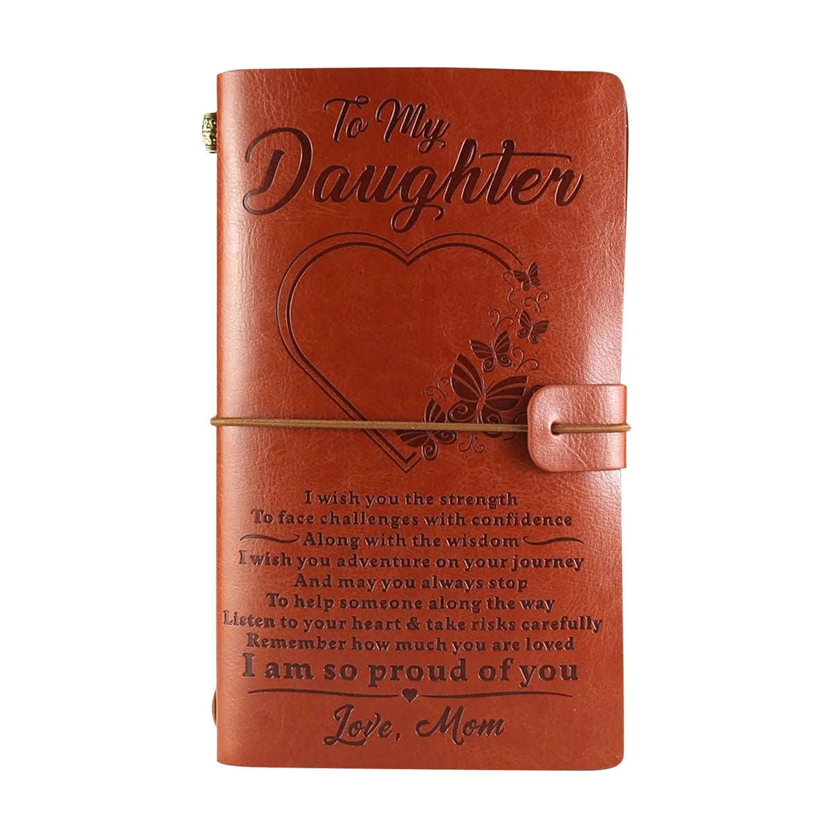 To My Son, Daughter, Grandson, Granddaughter, Wife, Sister, etc, Gift PU Leather  Journal Notebooks