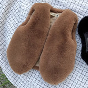 Baby Girls Faux Fur Vest Winter Outfits Kids Warm Sleeveless Coat Infant Toddler 6M-7Y Outerwear
