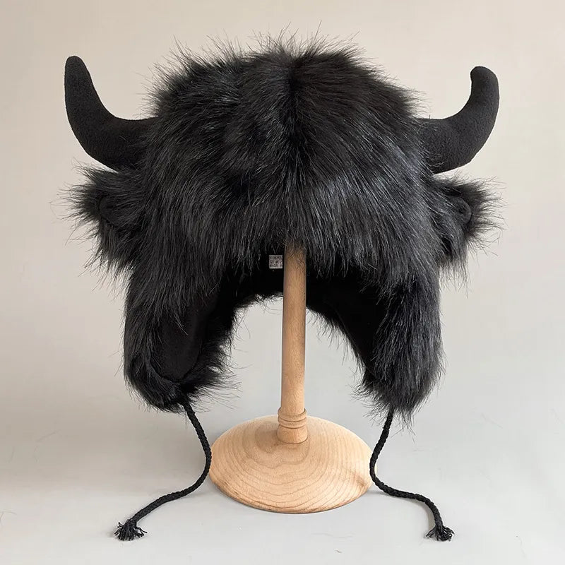 Furry Beast Ear Warmer Hats