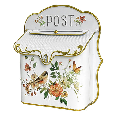 Metal Farmhouse Wall Mounted Post Box Mailboxes Letter Box