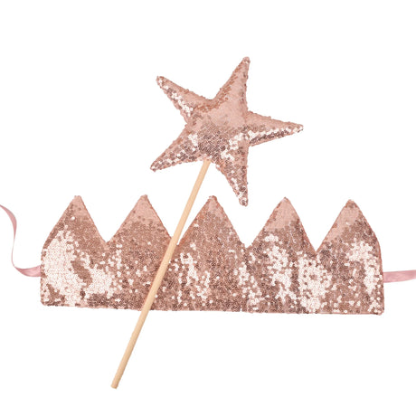 Glittery Crowns and Star Fairy Sticks