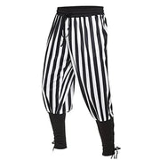 Pirate Pants Halloween Costume Striped Trousers