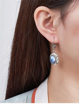 Ursula's Pearl S925 Sterling Silver Drop Earrings
