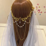 Forest Woodland Fairycore Hairchain