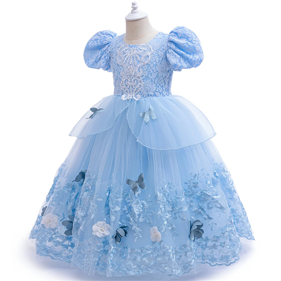 Cinderella Princess Dress Costume Sets
