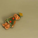 Christmas Plush Bear Toy Keychain