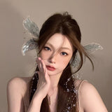 Fairy Siofra's Crystal Headpiece Hair Clips