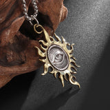 All Seeing Eye Sun God Necklace Amulet Jewellery
