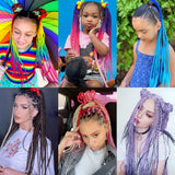 Long Braided Ponytail Hair Extensions 60CM