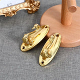 2pcs Golden Swans Curtain Tieback Hooks