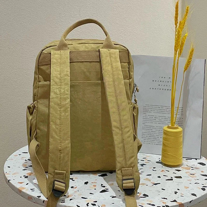 14 Colour Fun Backpacks Waterproof Zipper Multi-pockets Travel School Laptop Bags