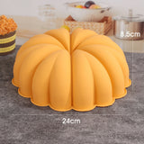 Harvest Halloween Pumpkin Pinecone Baking Soap Chocolate Candle DIY Craft Silicone Mould