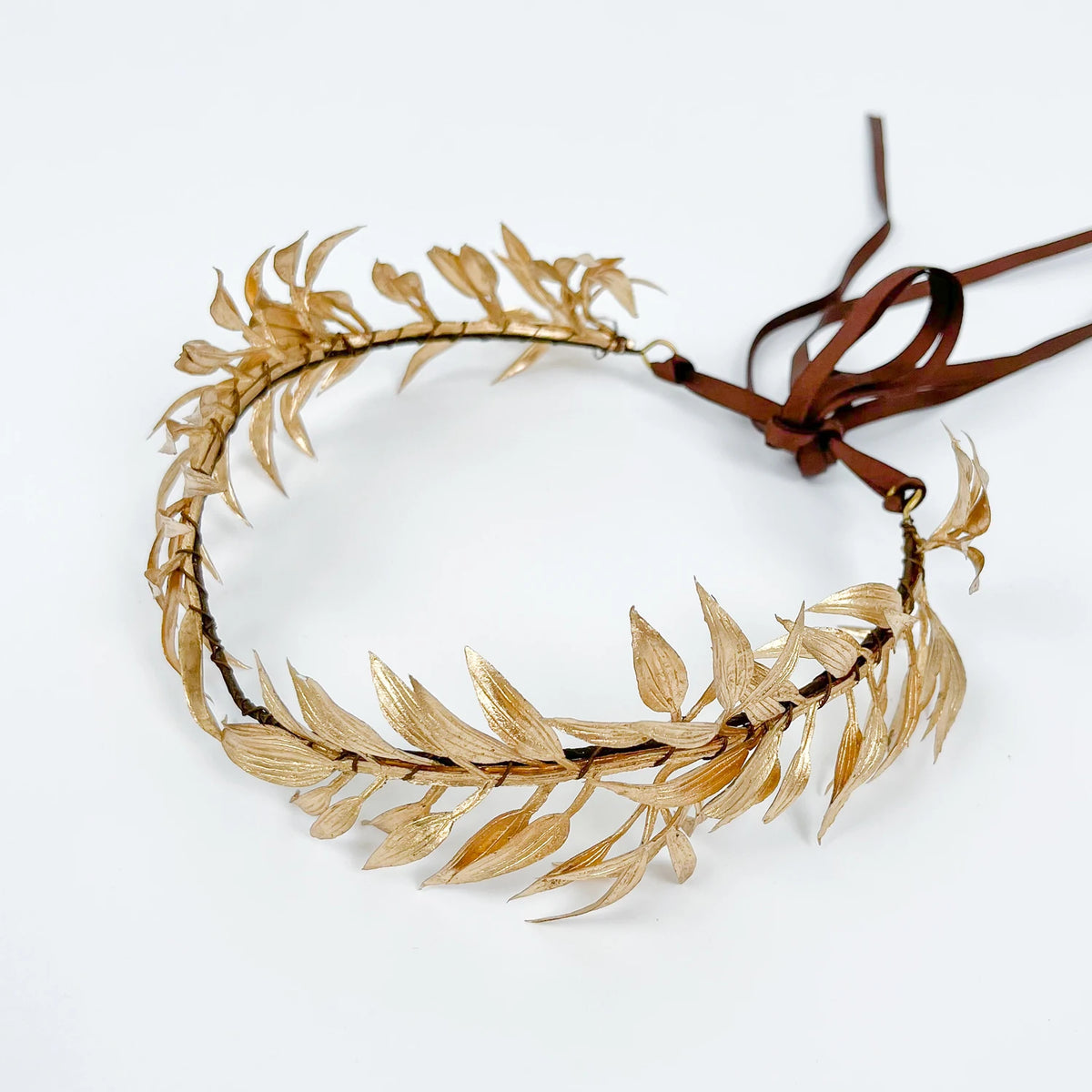 Greek Laurel Crown Leaf Headpiece