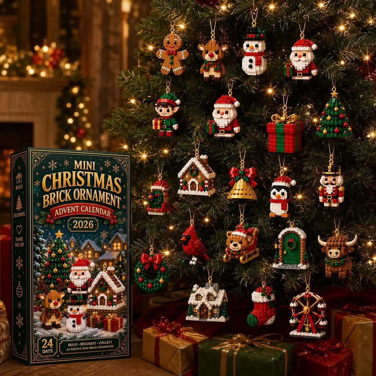 Christmas Craft Advent Calendars 24 Days of Christmas Miniatures To Make and/or Collect 17 Sets to Choose From