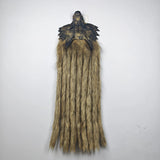 Unisex Viking Faux Fur Headdresses and Wolf Head Masks
