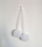 Netting Pompoms Canopy Decoration Nursery Kids Room Decor