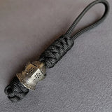 Warriror Helmets Paracord Beads Lanyard Dreadlock Beard Bead