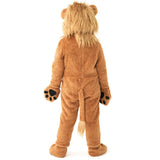 Child Kids 2-12Y Fleece Furry Lion King and Fox Costume Rompers Set Cosplay Halloween Fancy Dress