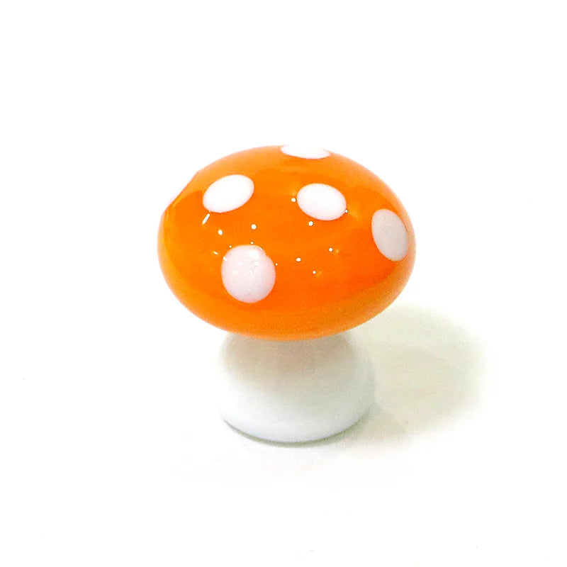 Murano Glass Mushroom Miniature Ornaments Home Decor