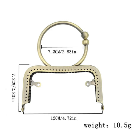 Embroidered Crane Vintage Inspired Handbag