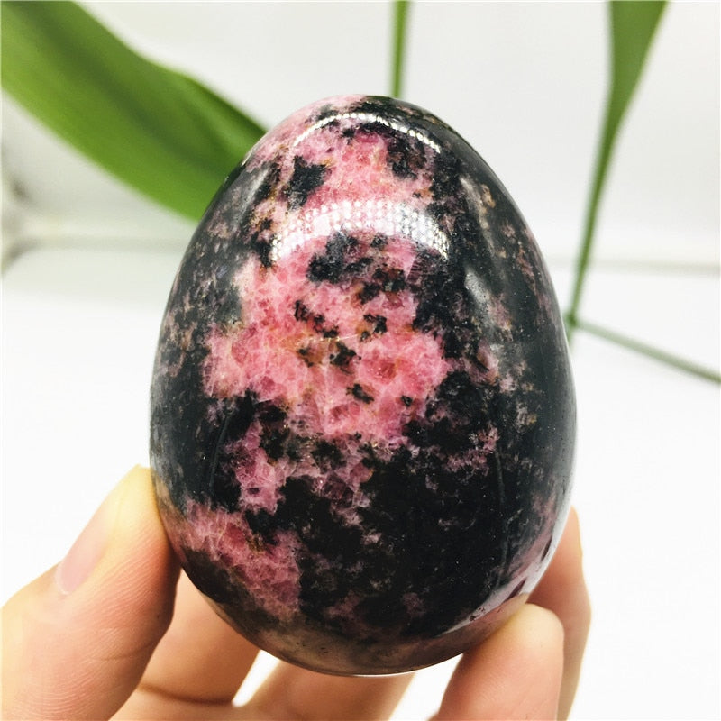 Natural Plum Blossom Pink Tourmaline Crystal Healing Stone