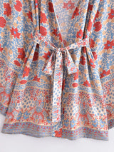 Boho Cover Ups Short Kimono