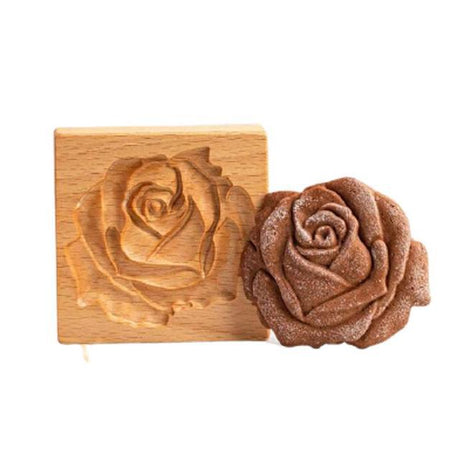 Wooden Shortbread Mould Cookie or Clay Embossing Moulds