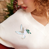 Peace Dove Brooches