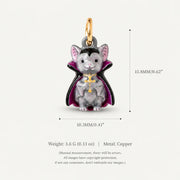 Animal Friends Fancy Dress Party Series Pendant Charms for DIY Jewellery Making