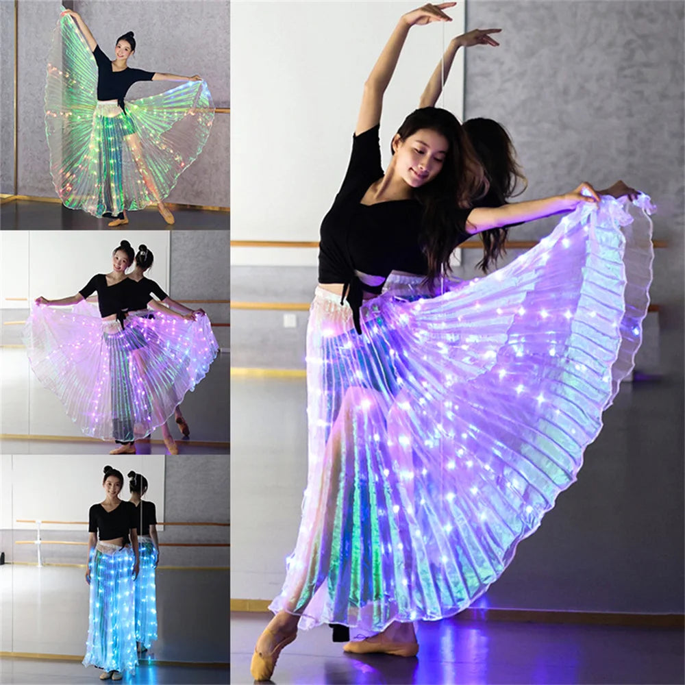 LED Light Up Party Skirt for Adults Dance Performance Wear