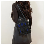 Haunted House Crossbody Bag