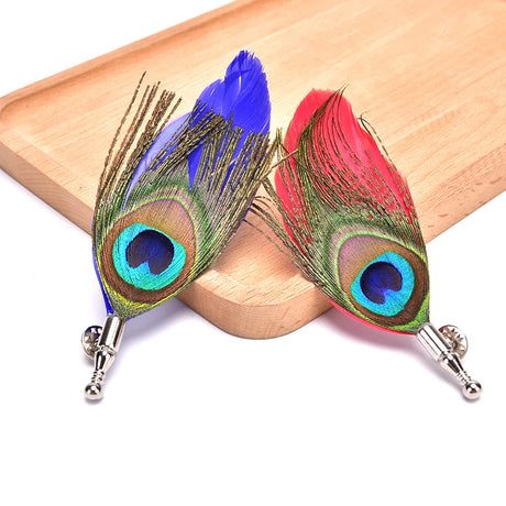 Feather Lapel Pins