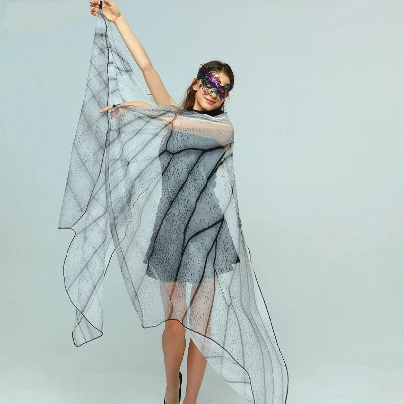 Insect Wings Dance Props Adult Butterfly Carnival Cape 168cm*135cm