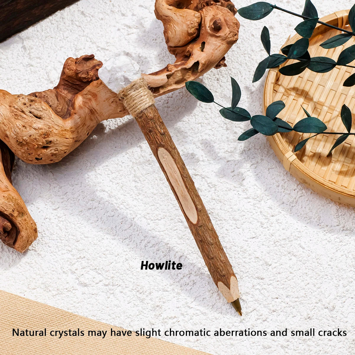 1PC Natural Crystal Rough Stone Magic Pencil