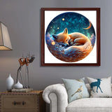 Sleeping Fox Wooden Jigsaw Puzzle
