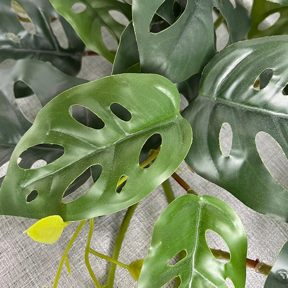 90cm Tropical Large Artificial Hanging Plants Vines Fake Hanging Plants