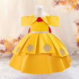 Toddler Princess Alice Belle Jasmine Mermaid Dress Baby Halloween Cosplay Costume