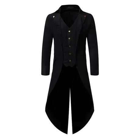 Purple Red Green Black Gothic Tailcoat Jacket Victorian Cosplay Costume Coat