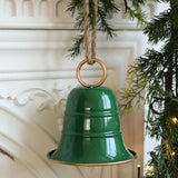 Christmas Bell Antique Style Xmas Tree Ornaments Handmade Metal Hanging Bells