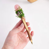 Woodland Magic Natural Crystal Stone Pen