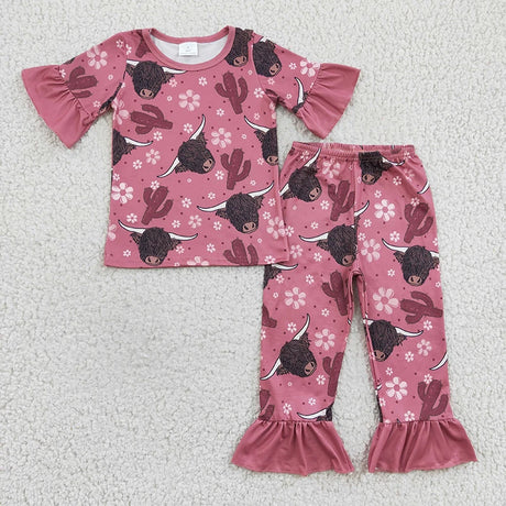 Retro Western Rodeo Horse Children Pyjamas