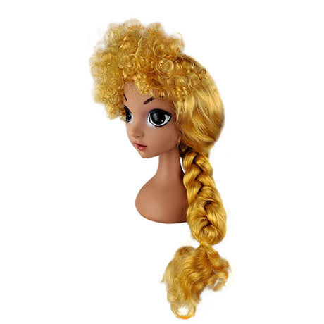 Girl's Princess Wigs Halloween Costumes Rapunzel Disguised Little Mermaid Elsa Aurora Snow White