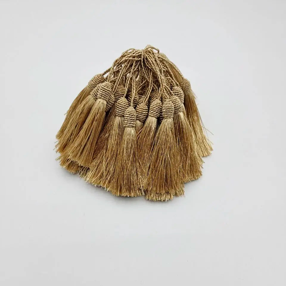 2-50pcs/lot 15cm Hanging Rope Silk Tassels Fringe Sewing Bang Tassel Trim Key Tassels for DIY Embellish Curtain Accessories