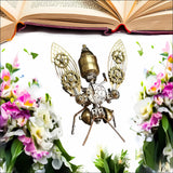 3D Insect Bee Brass Puzzle Steampunk Metal Model DIY Kit